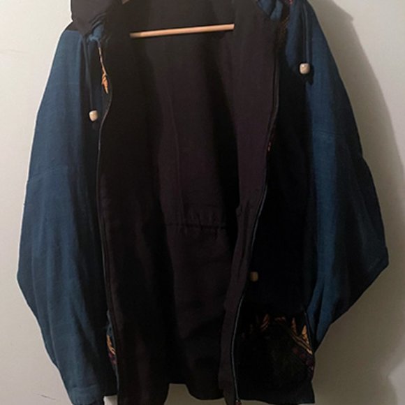 Handmade Aztek Jacket from Mexico - Picture 3 of 5